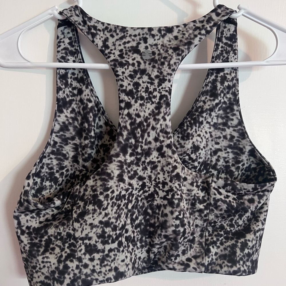 EUC Zella Longine Sports Bra Athletic Top Grey M